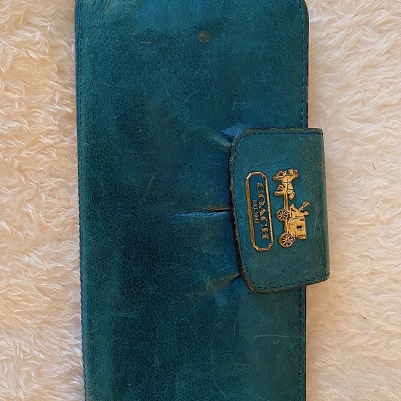 Coach Vintage Leather Satchel & Matching Wallet - Picture 4 of 6